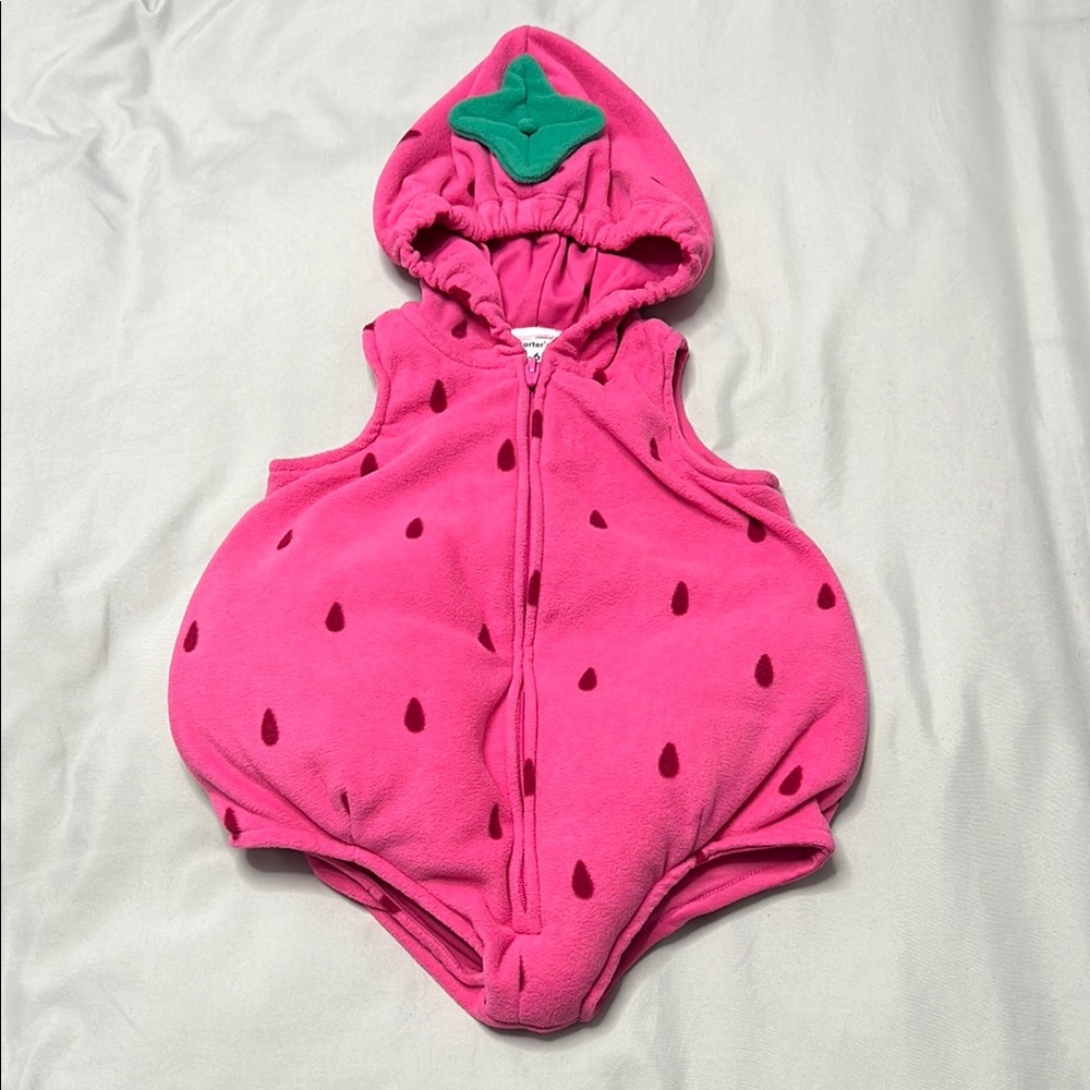 Pink Strawberry Baby Costume (2-piece set)